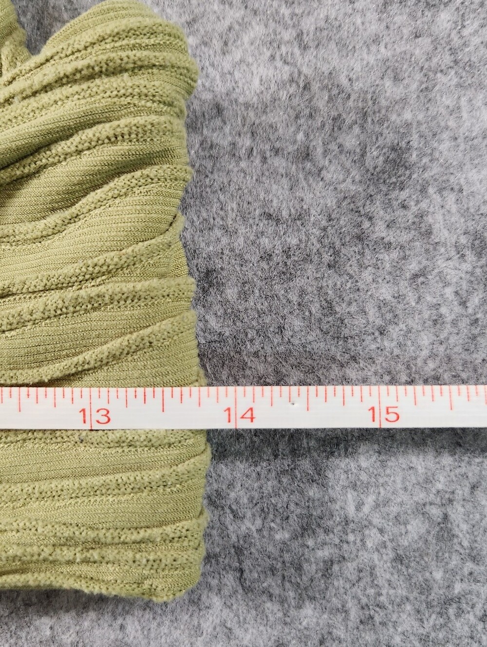 Cider Light Olive Crisscross Textured Ribbed Camisole Size Large - Picture 6 of 9